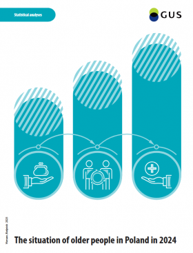 Cover of publication The situation of older people in Poland in 2024