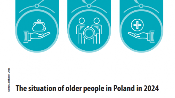 Cover of publication The situation of older people in Poland in 2024