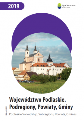 Podlaskie voivodship - Subregions, Powiats ang Gminas 2019