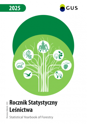 Cover of publication Statistical Yearbook of Forestry 2025