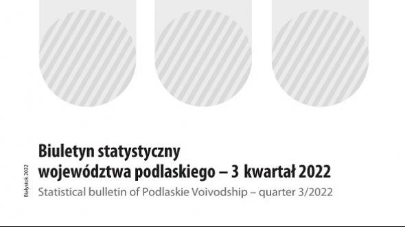 Statistical bulletin of Podlaskie Voivodship - quarter 3/2022