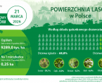 Infografika - Międzynarodowy Dzień Lasów - 21 marca Foto