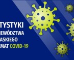 Infografika - Statystyki z województwa podlaskiego na temat COVID-19 Foto