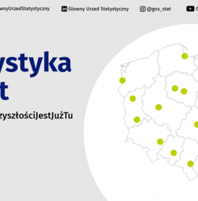 Slajder przekierowujący na stronę z informacją sygnalną pt. Statystyka Białegostoku