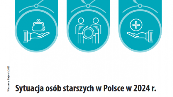 Okładka publikacji Sytuacja osób starszych w Polsce w 2024 r.