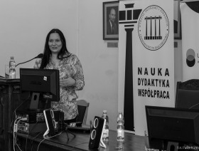Zdjęcie z seminarium naukowego pt. Statystyka w praktyce - II edycja 12.03.2024 r. - sala wykładowa